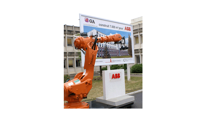 Regroupement de l’activité robotique d’ABB  sur son site de Saint-Ouen l’Aumône 