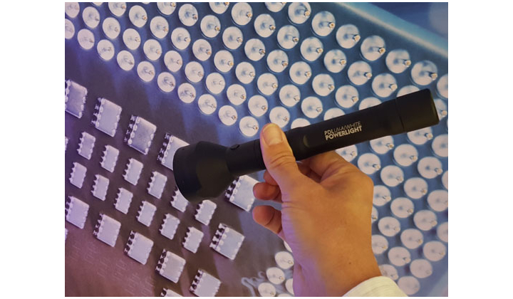 Lampe LED UV PDL Powerlight pour la détection de particules