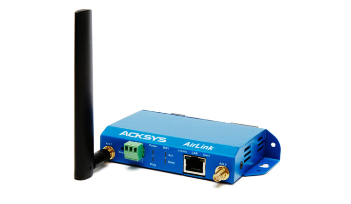 AirLink, un point d'accès WiFi 802.11n compact conçu pour les applications IIoT et mobiles.