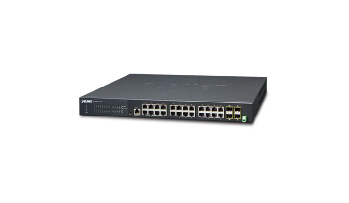 Switch Ethernet industriel managé pour rack série IGS-6330-24T4S de PLANET