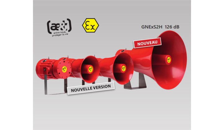 Nouvelle sirène GNExS2H ATEX : une révolution dans les sirènes électroniques ATEX