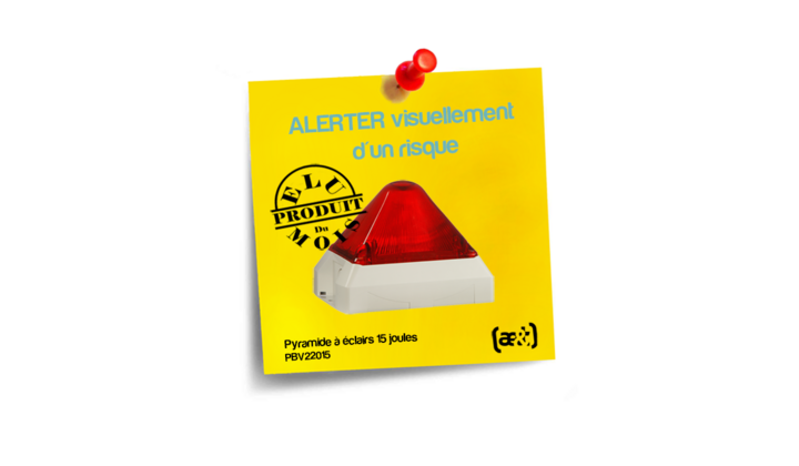 Nouvelle pyramide à éclairs 15 Joules