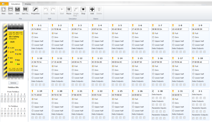 Logiciel de simulation pour applications de sécurité