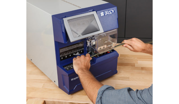 Imprimante avec applicateur Wraptor A6500 pour l’identification de fils