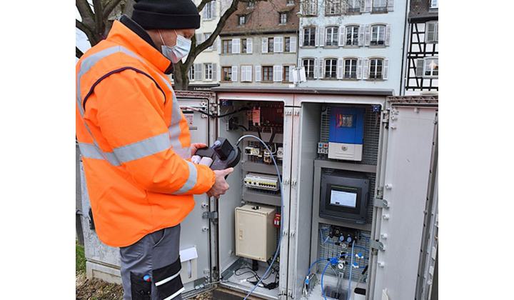 Strasbourg choisit le système d’analyse de l'eau compact de Burkert France