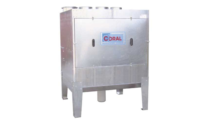 Groupe de filtration de brouillards d'huile