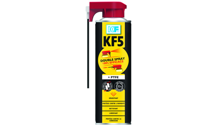 CRC Industries lance une nouvelle formule premium de son célèbre dégrippant lubrifiant multifonctions KF5