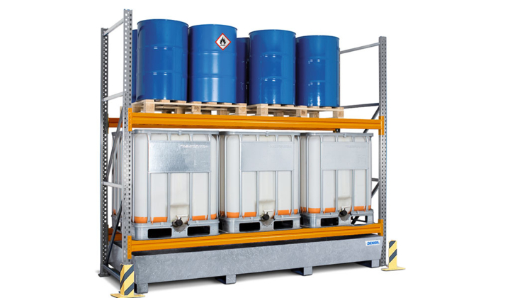 Rayonnages Combi : un système de stockage multi-fonctionnel pour vos substances polluantes