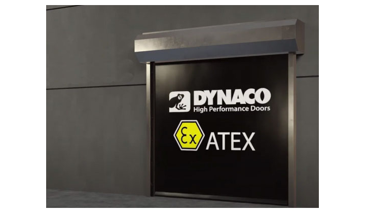 portes rapides Dynaco S-5 ATEX pour environnement explosif