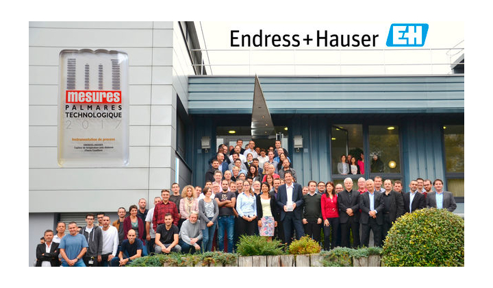Endress+Hauser, lauréat des Palmarès technologiques 2017
