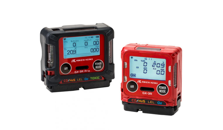 Détecteur multi-gaz portable compact GX-3R
