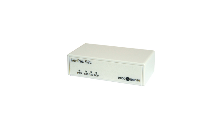 Modem Compact - Communication Worldwide RTC (V92) - DATA / FAX RS232 / USB - Plug & Play