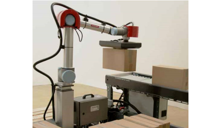  nouvelle cellule de palettisation avec robot collaboratif
