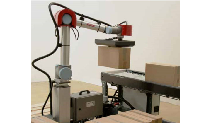 nouvelle cellule de palettisation avec robot collaboratif