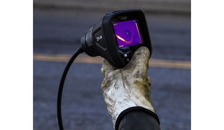 le premier vidéoscope thermique et vidéo du secteur pour l'inspection des boitiers de raccordement électriques en sous-sol.