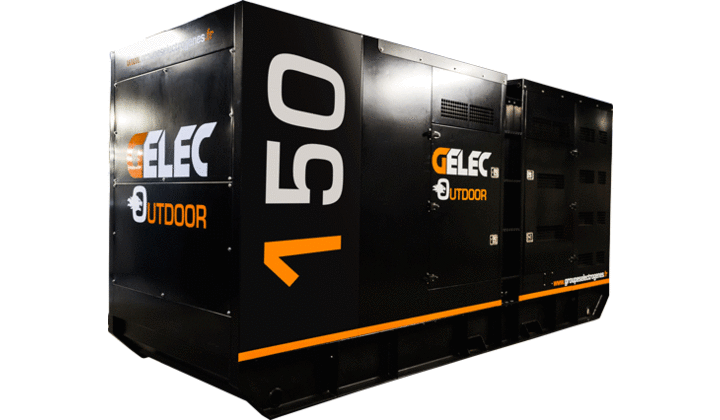 Groupe électrogène OUTDOOR-150YC - 150 kVA RENTAL