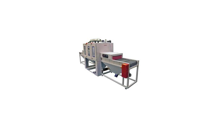 Machine de sablage en ligne