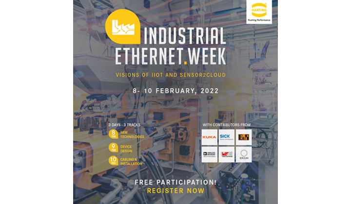 HARTING Technology Group annonce la Semaine de l'Ethernet Industriel