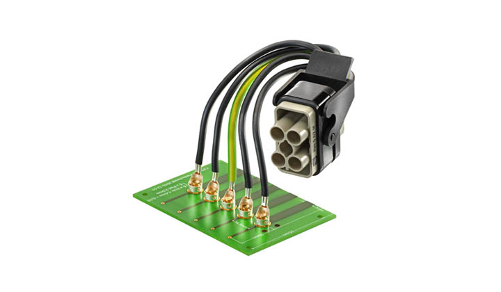 Connecteur pour circuits imprimés Han-Fast® Lock