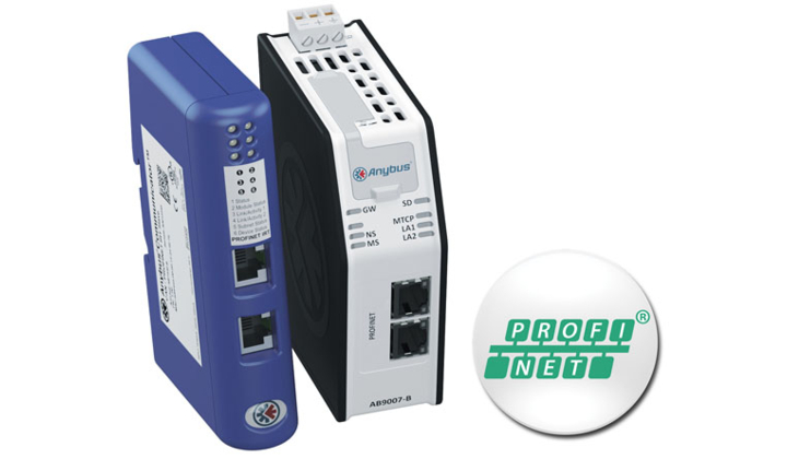 De nouvelles passerelles Anybus pour PROFINET IRT 2.3