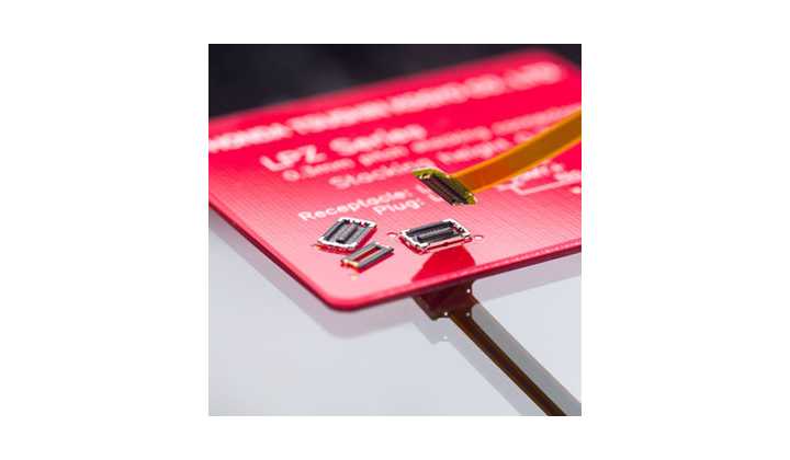 Novuveaux connecteurs Ultra Miniatures blindés Carte à Carte d'une hauteur 0.7mm seulement