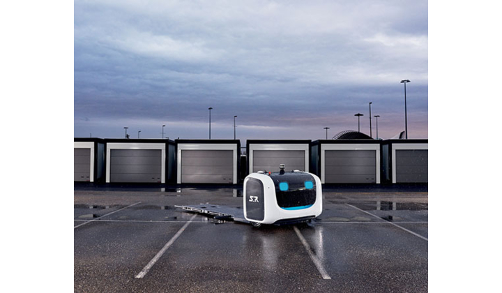 Hörmann partenaire-fournisseur du 1er service au monde de robots-voituriers sur un parking extérieur