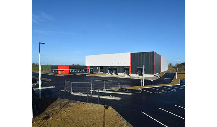 Un nouveau centre de distribution Hutchinson Le Joint Français à Château-Gontier