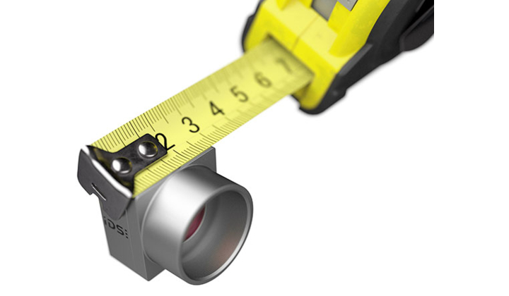 caméra uEye XCP : La plus petite caméra industrielle avec boîtier et monture-C.  