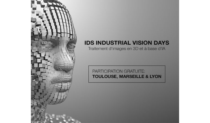 L'inscription aux « IDS Industrial Vision Days » est ouverte