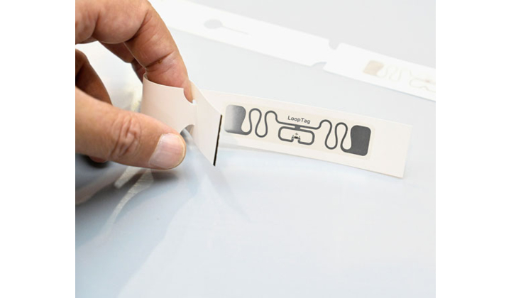LoopTag, une étiquette RFID sans adhésif 