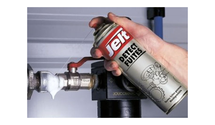 DETECT FUITES, un aérosol pour la détection instantanée des fuites de gaz ou d’air