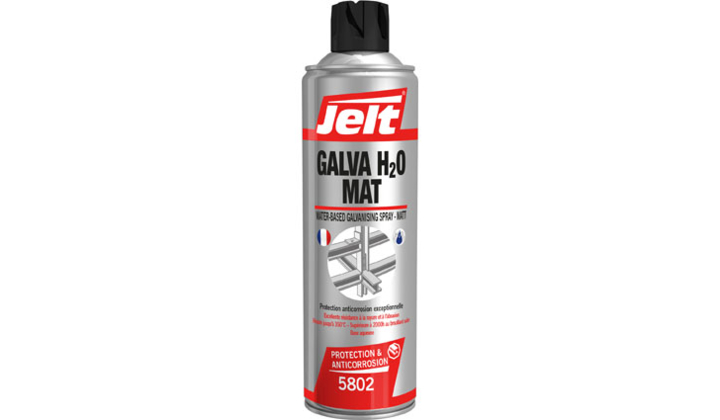 GALVA H2O MAT, un aérosol de galvanisation à froid pour la protection des métaux.