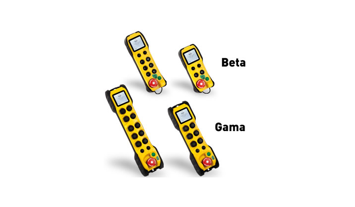 Télécommandes radio à boutons Beta et Gama 