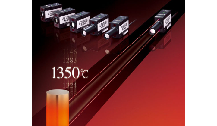 Capteurs de température numériques par infrarouge Série FT pour lignes de production