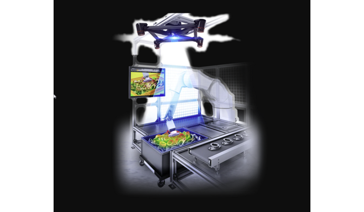 CV-X480D : la solution complète et standard de dévracage 3D de Keyence