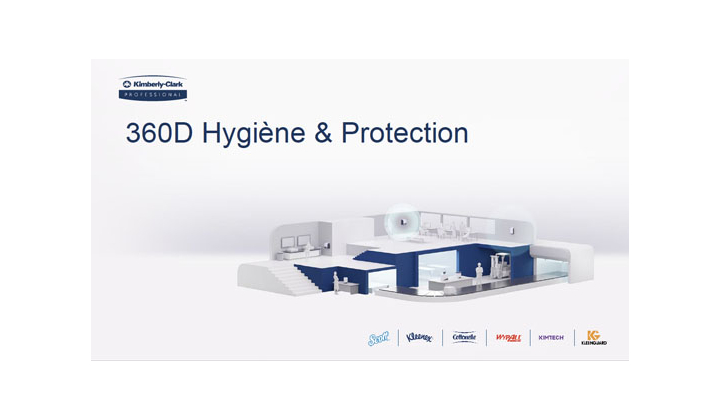 Kimberly-Clark PROFESSIONAL lance une plateforme d’informations et d’outils en ligne:  360D HYGIENE & PROTECTION AU TRAVAIL