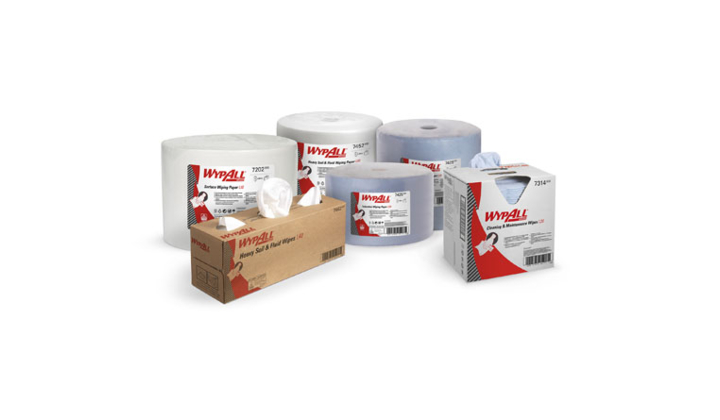 Kimberly Clark renforce sa gamme d’essuyeurs papier professionnels WypAll
