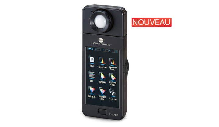 Luxmètre-Chromamètre portable CL-70F