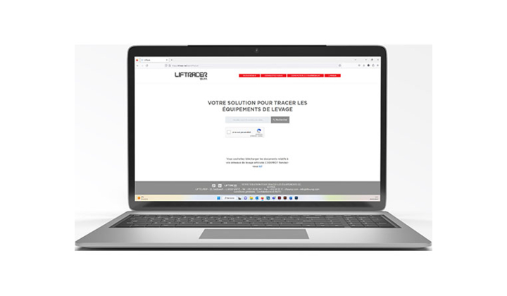 LIFTRACER, nouvel outil de gestion et de traçabilité des accessoires de levagede LIFTEUROP