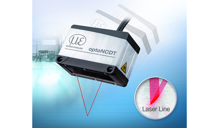 Capteur de distance laser optoNCDT 1900LL pour surfaces métalliques et structurées