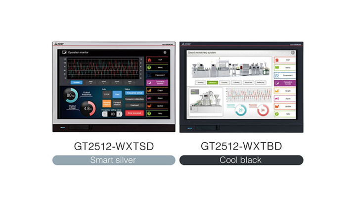 Deux nouveaux terminaux graphiques GOT à écrans larges chez Mitsubishi Electric