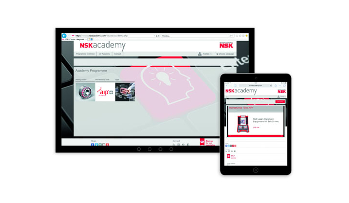 L'Académie NSK met en ligne son premier cours de maintenance 