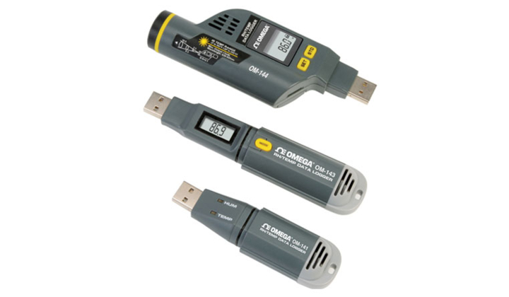 Enregistreurs de données de température et d'humidité avec Interface USB