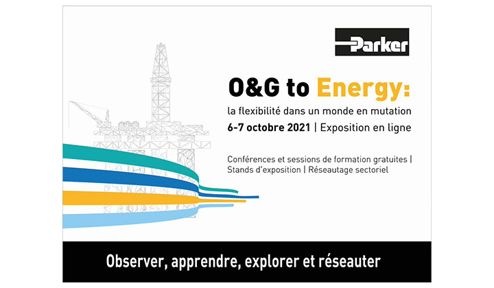 Parker Hannifin annonce un nouvel événement en ligne de deux jours consacré au pétrole et au gaz