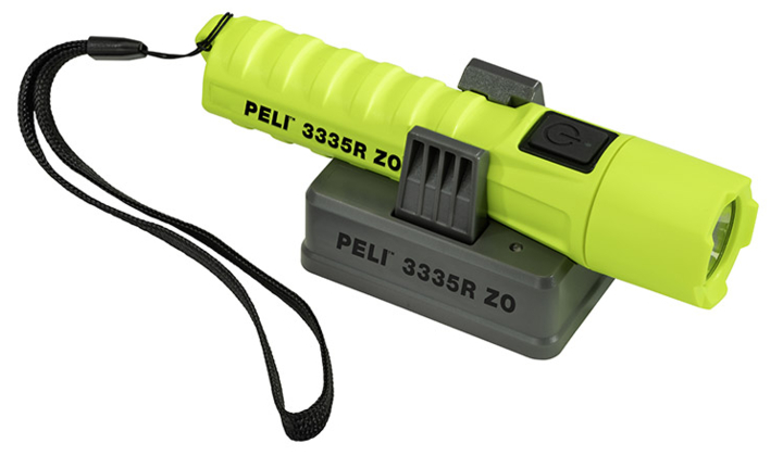 Peli Products lance la lampe torche rechargeable 3335RZ0 certifiée ATEX