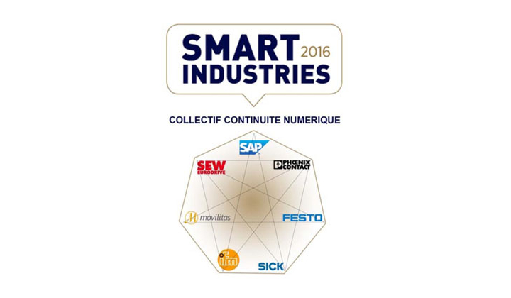 Phoenix Contact à Smart Industrie 2016 : un partenariat sous le signe « Collectif Continuité Nuumérique » 