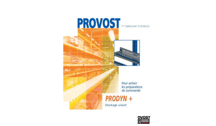 Catalogue stockage dynamique PRODYN+ 