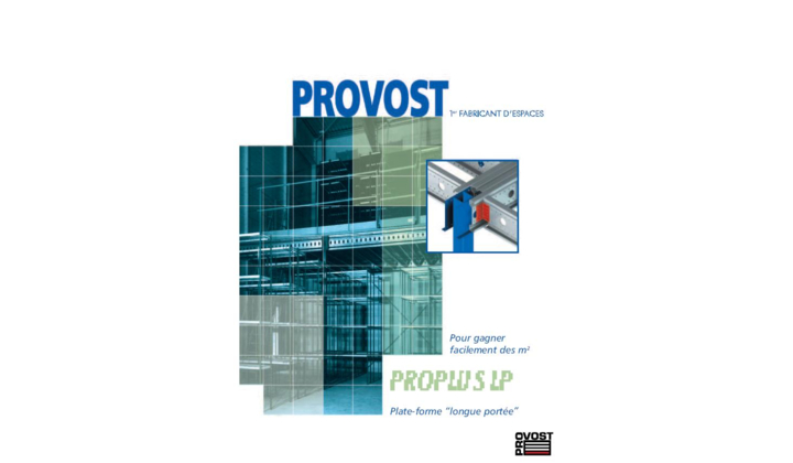 Catalogue plateforme longue-portée PROPLUS LP