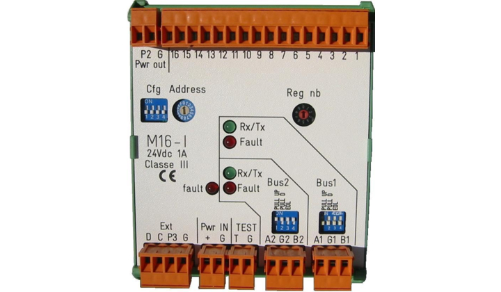 modules 16 entrées/sorties miroir