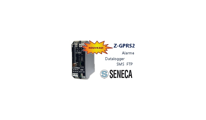 Z-GPRS2 - Nouveau modem GSM/GPRS Datalogger